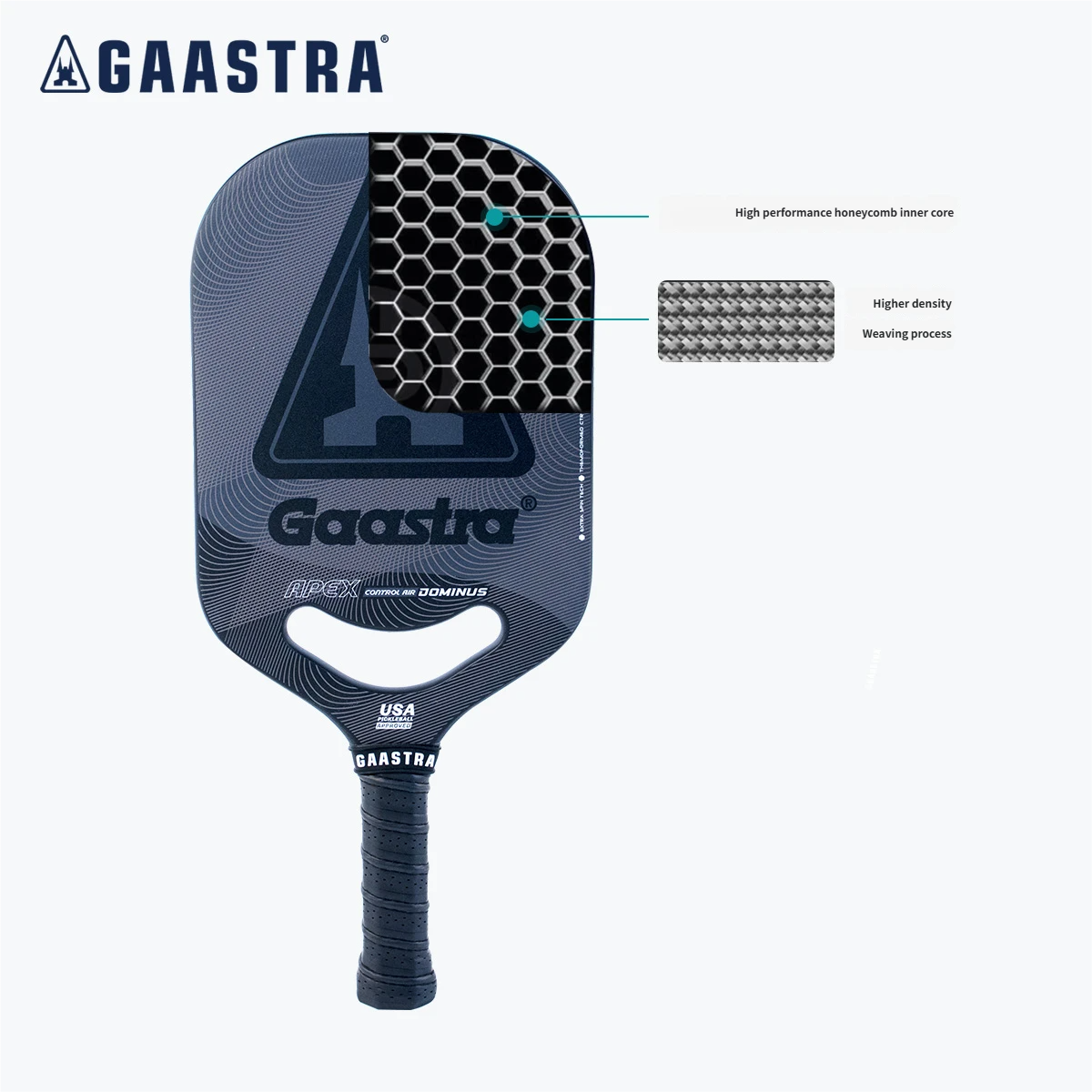 GAASTRA Tournament-Level Pickleball Paddle Dominus CFS 14-Ⅰ