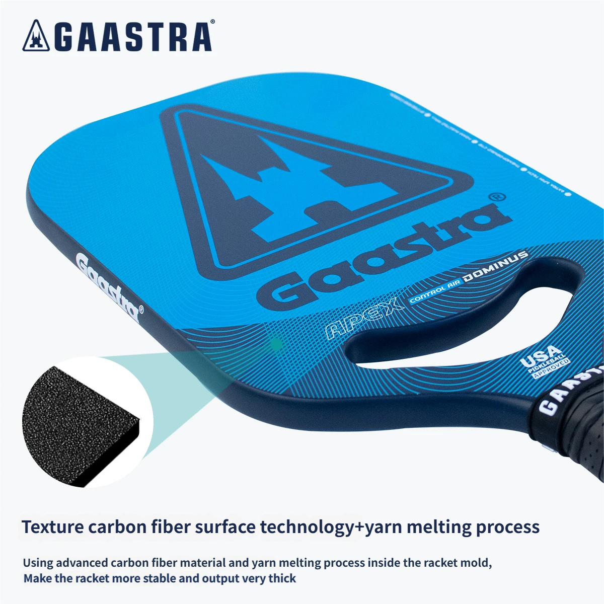 GAASTRA Tournament-Level Pickleball Paddle Dominus CFS 14-Ⅱ