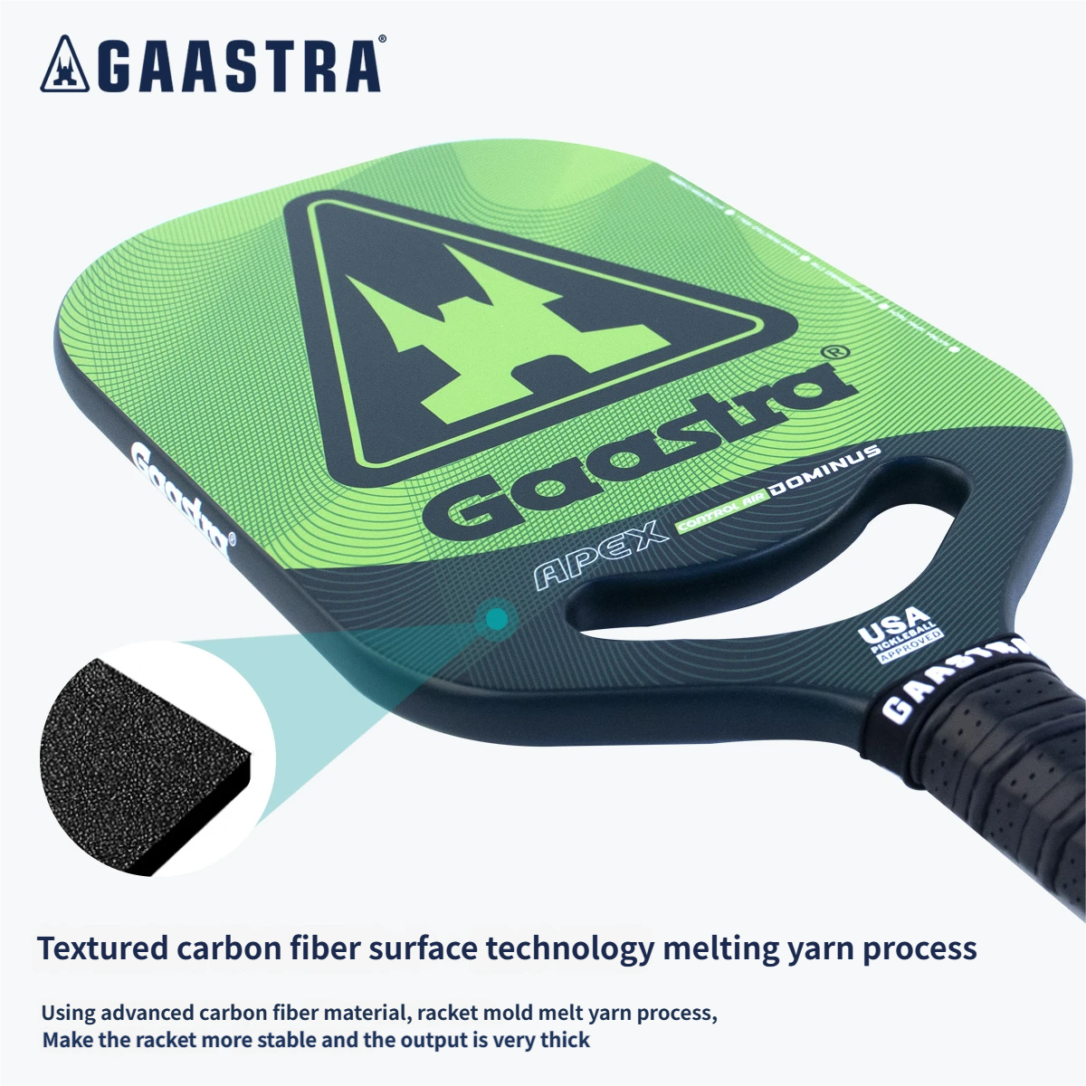 Gaastra Tournament-Level Pickleball Paddle Dominus CFS 14-Ⅲ