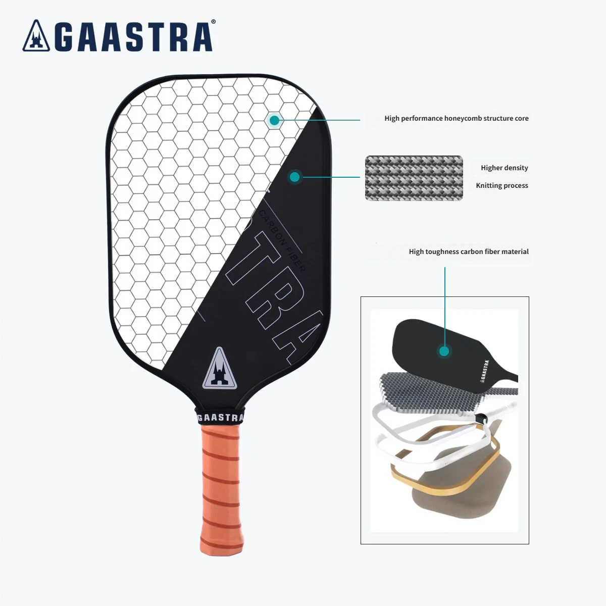 Gaastra Pro Pickleball Paddle Ga Pro 16MM