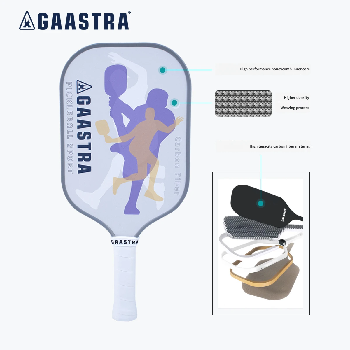 GAASTRA Swift Shadow-Ⅳ Advanced Pickleball Paddle