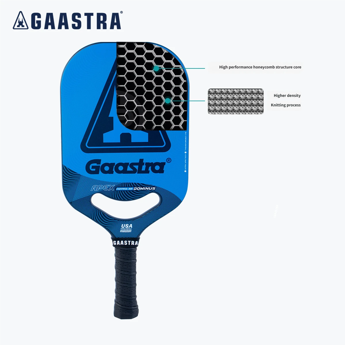 GAASTRA Tournament-Level Pickleball Paddle Dominus CFS 14-Ⅱ