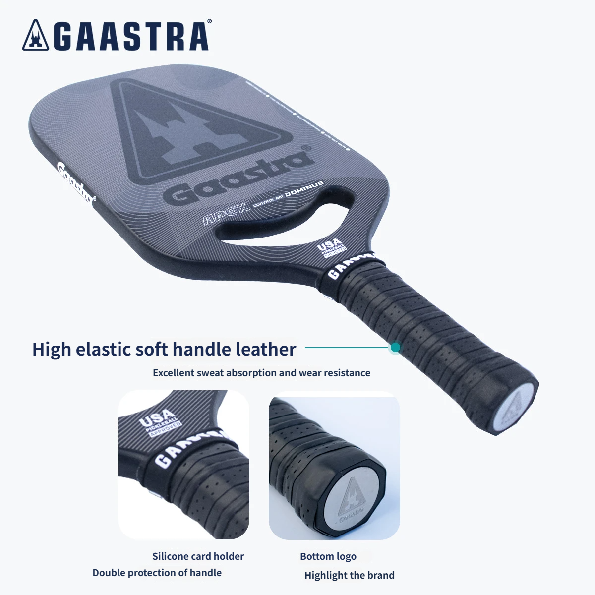 GAASTRA Tournament-Level Pickleball Paddle Dominus CFS 14-Ⅰ