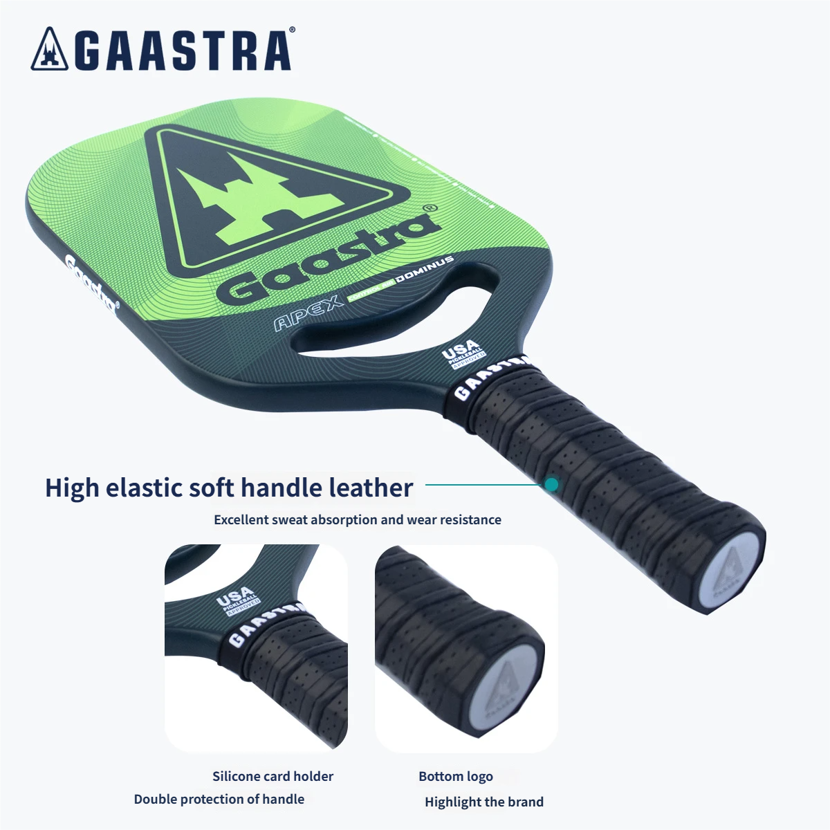 Gaastra Tournament-Level Pickleball Paddle Dominus CFS 14-Ⅲ